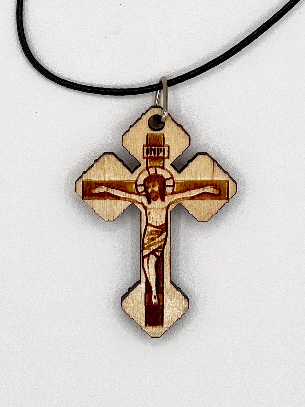 WS060 Handmade Cross Necklace St. Moses Bookstore