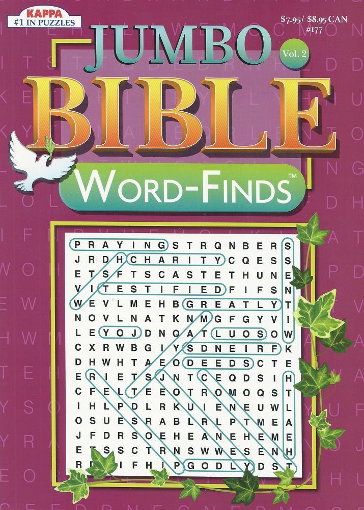 Large Print Bible WordFinds V2 St. Moses Bookstore