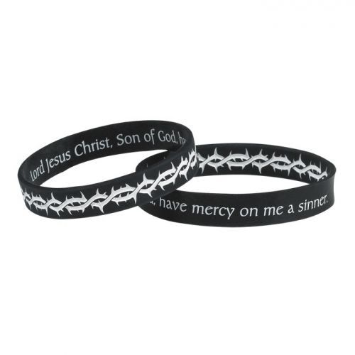Crown of Thorns Bracelet Black Lord Have Mercy St. Moses Bookstore